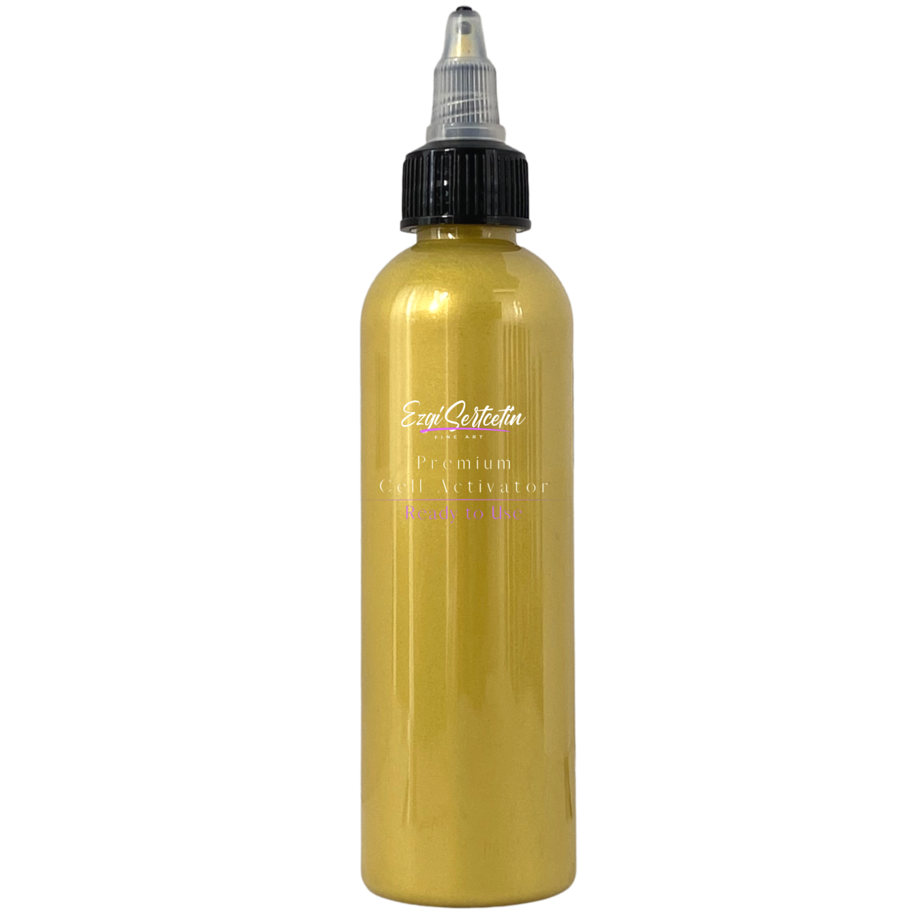 Premium Cell Activator | Ready to Pour | Create Perfect and Unique Cells in your Painting Works | 4oz by Volume | by Ezgi Sertcetin